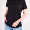 تیشرت مشکی ساده زنانه H&M