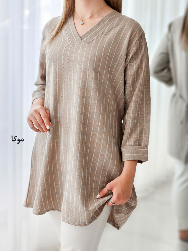 تونیک مانتویی ماهک (ایراددار)