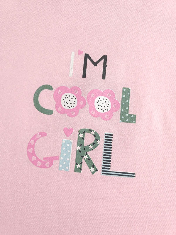 ست راحتی زنانه تیشرت و شلوار Cool girl
