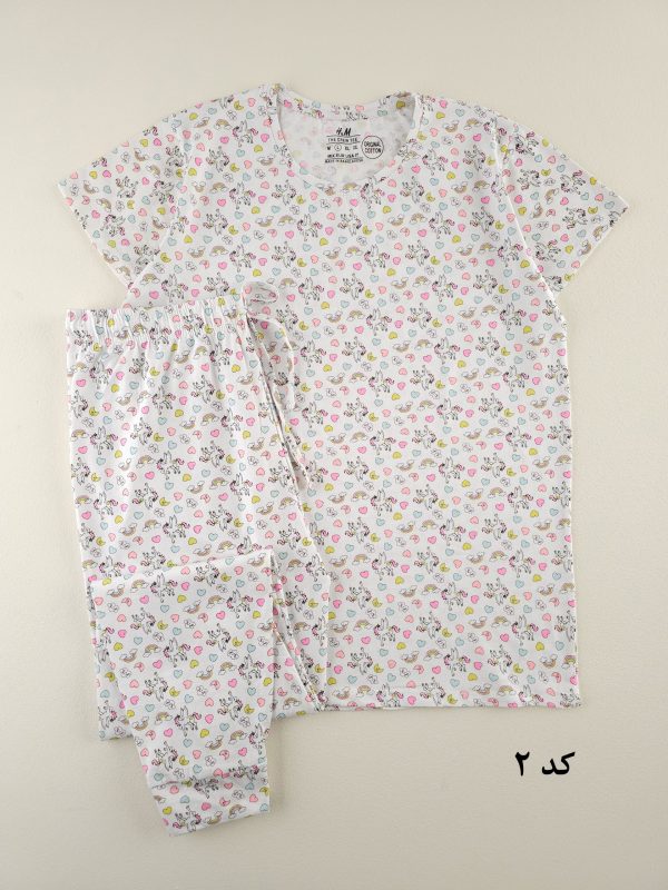 ست راحتی تیشرت و شلوار H&M