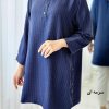 تونیک مانتویی راه راه نیها