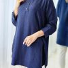 تونیک مانتویی راه راه نیها