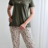 ست راحتی زنانه تیشرت و شلوارک Nice life