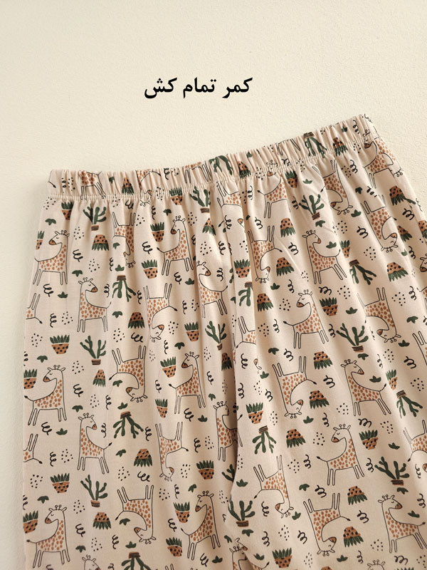 ست راحتی زنانه تیشرت و شلوارک Nice life