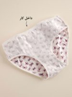 پک سه تایی شورت زنانه نخ پنبه فاق بلند koza