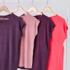 تیشرت آستین سرخود زنانه Vero moda