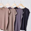 تیشرت آستین سرخود زنانه Vero moda