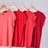 تیشرت آستین سرخود زنانه Vero moda