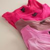 تیشرت زنانه بیسیک Vero moda صورتی