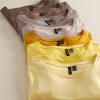 تیشرت زنانه بیسیک Vero moda زرد کره ای